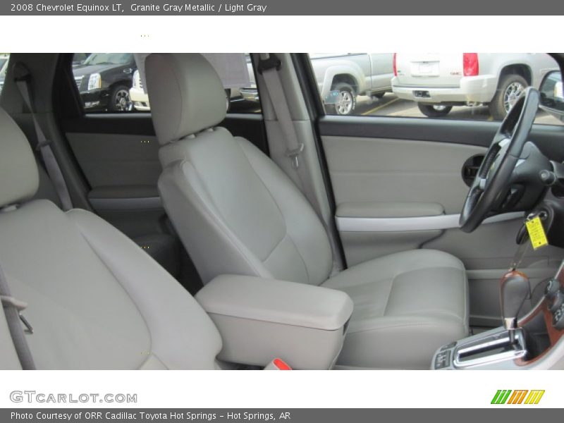 Granite Gray Metallic / Light Gray 2008 Chevrolet Equinox LT