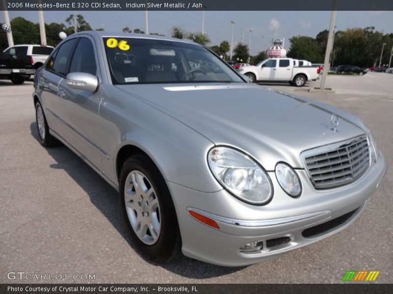 Iridium Silver Metallic / Ash 2006 Mercedes-Benz E 320 CDI Sedan