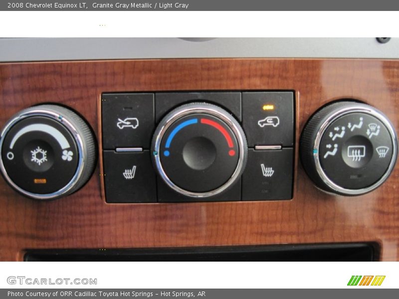 Controls of 2008 Equinox LT