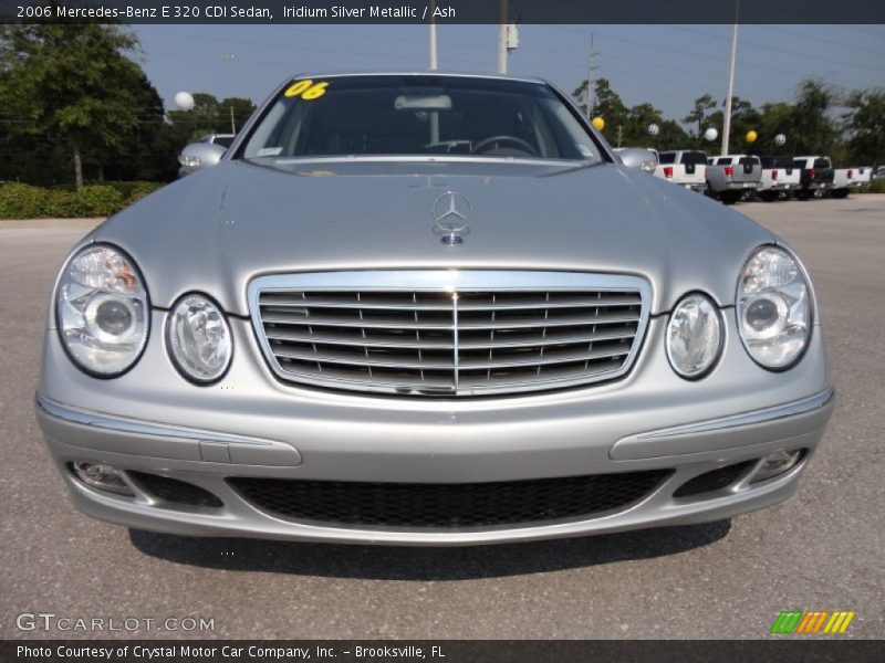 Iridium Silver Metallic / Ash 2006 Mercedes-Benz E 320 CDI Sedan