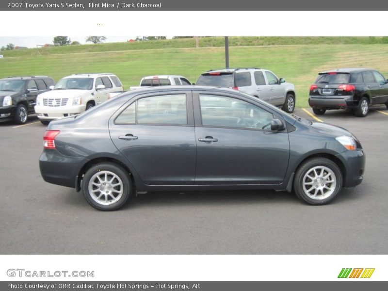 Flint Mica / Dark Charcoal 2007 Toyota Yaris S Sedan