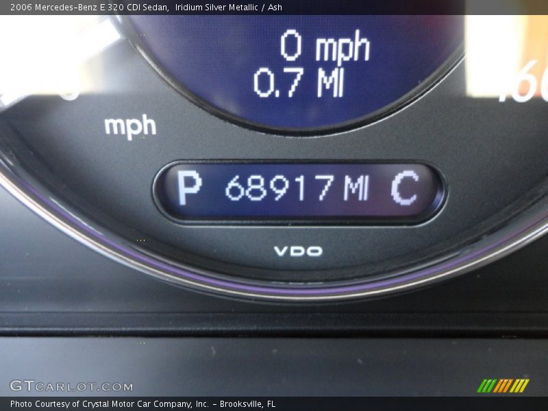 Iridium Silver Metallic / Ash 2006 Mercedes-Benz E 320 CDI Sedan