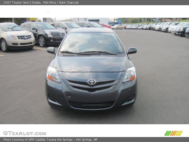 Flint Mica / Dark Charcoal 2007 Toyota Yaris S Sedan