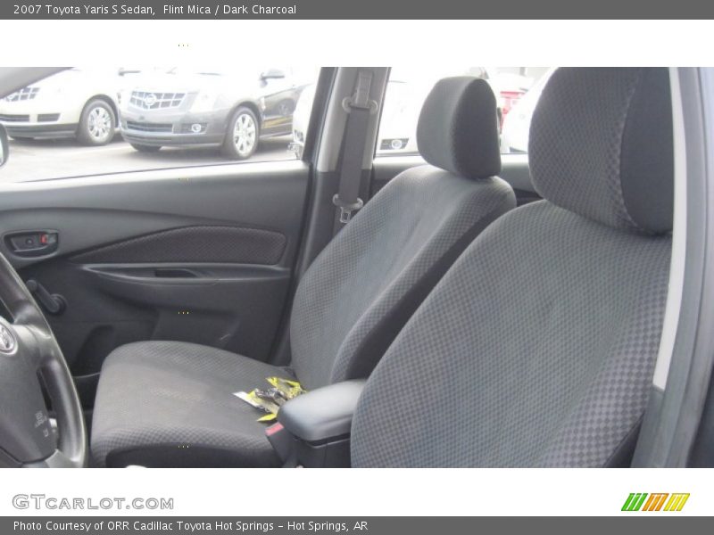 Flint Mica / Dark Charcoal 2007 Toyota Yaris S Sedan