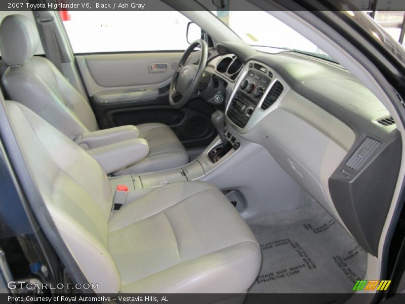 Black / Ash Gray 2007 Toyota Highlander V6