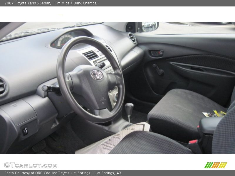 Flint Mica / Dark Charcoal 2007 Toyota Yaris S Sedan