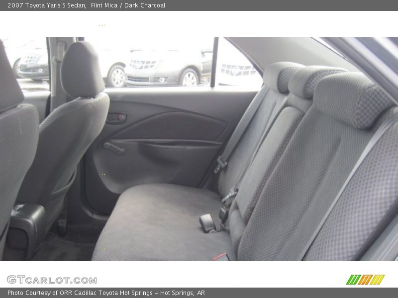 Flint Mica / Dark Charcoal 2007 Toyota Yaris S Sedan