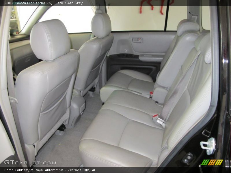 Black / Ash Gray 2007 Toyota Highlander V6