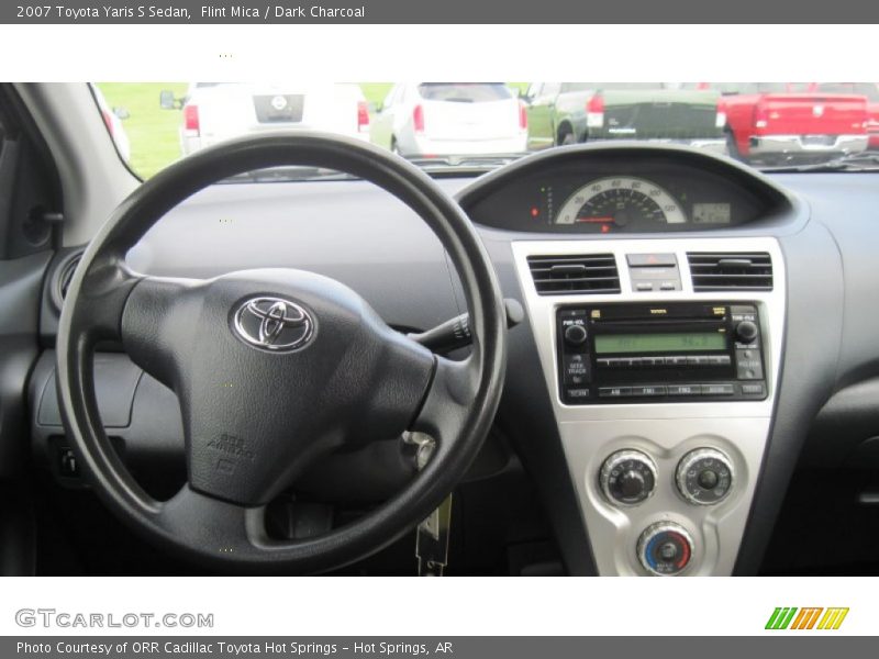 Flint Mica / Dark Charcoal 2007 Toyota Yaris S Sedan