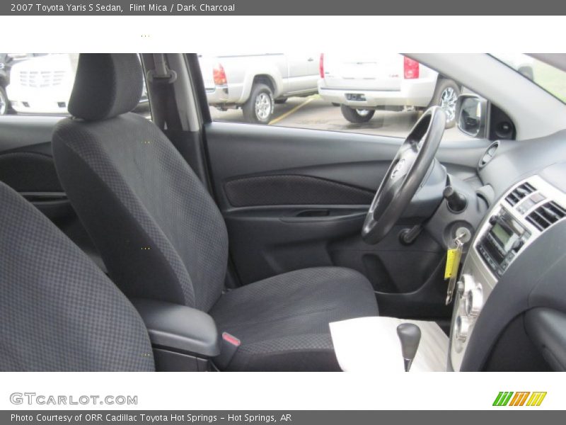 Flint Mica / Dark Charcoal 2007 Toyota Yaris S Sedan