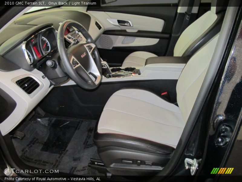  2010 Terrain SLT Light Titanium Interior