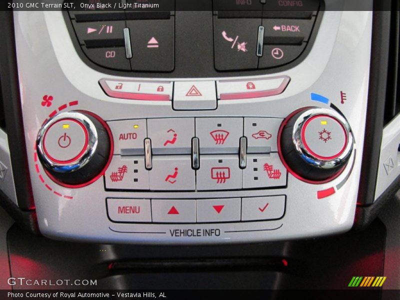 Controls of 2010 Terrain SLT
