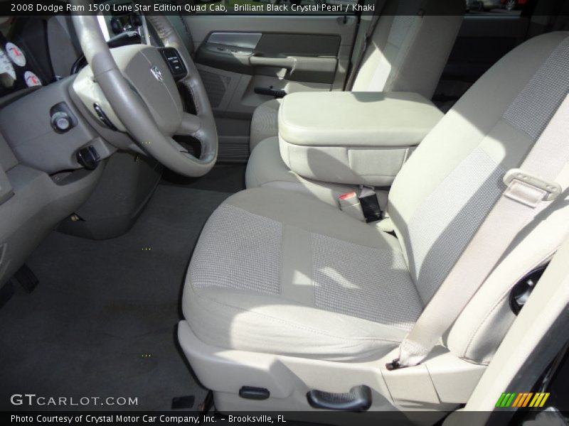  2008 Ram 1500 Lone Star Edition Quad Cab Khaki Interior