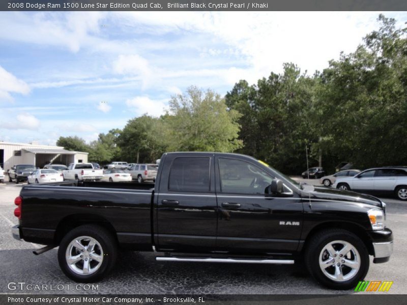  2008 Ram 1500 Lone Star Edition Quad Cab Brilliant Black Crystal Pearl