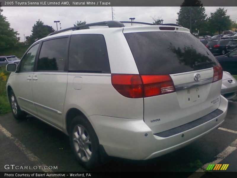 Natural White / Taupe 2005 Toyota Sienna XLE Limited AWD