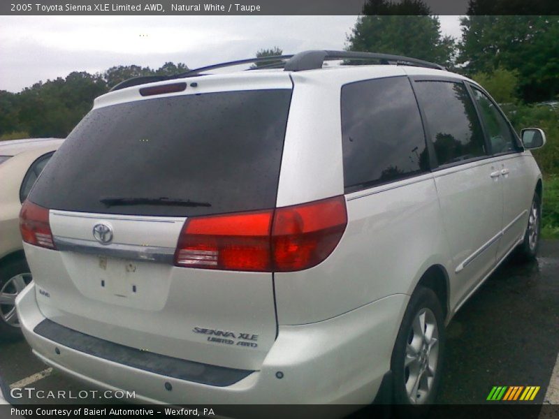Natural White / Taupe 2005 Toyota Sienna XLE Limited AWD