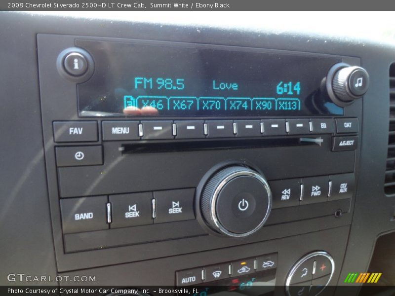 Audio System of 2008 Silverado 2500HD LT Crew Cab