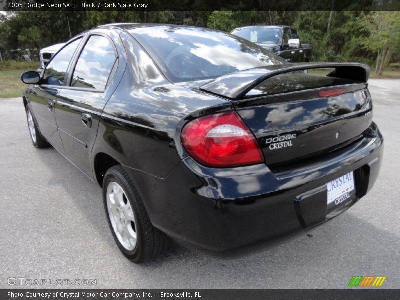 Black / Dark Slate Gray 2005 Dodge Neon SXT