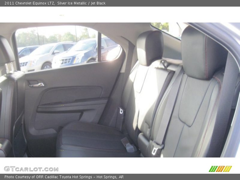 Silver Ice Metallic / Jet Black 2011 Chevrolet Equinox LTZ