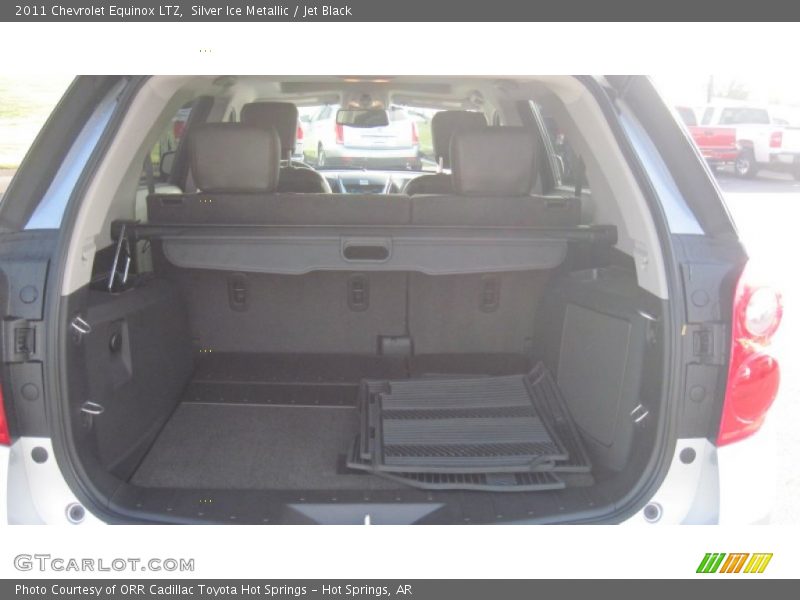 Silver Ice Metallic / Jet Black 2011 Chevrolet Equinox LTZ