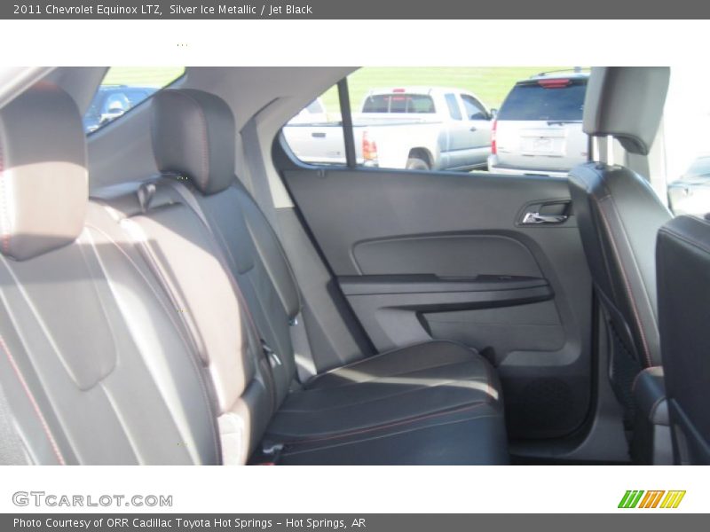 Silver Ice Metallic / Jet Black 2011 Chevrolet Equinox LTZ