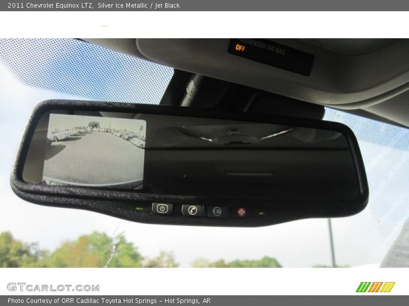 Silver Ice Metallic / Jet Black 2011 Chevrolet Equinox LTZ