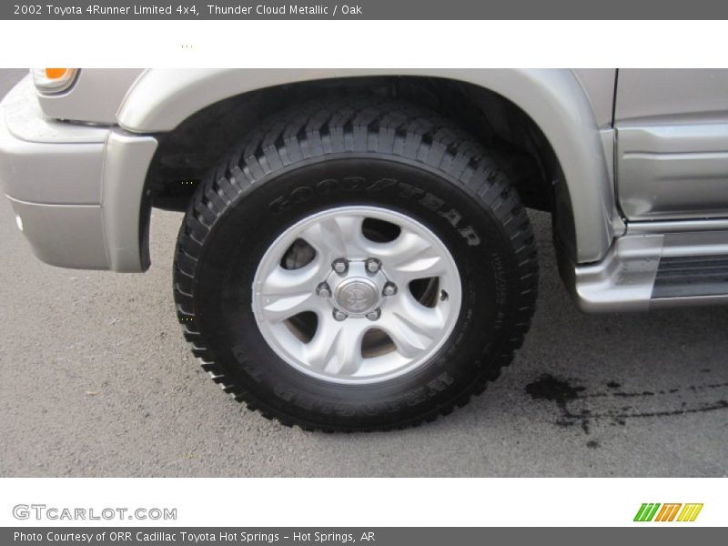 Thunder Cloud Metallic / Oak 2002 Toyota 4Runner Limited 4x4