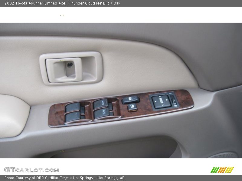 Thunder Cloud Metallic / Oak 2002 Toyota 4Runner Limited 4x4