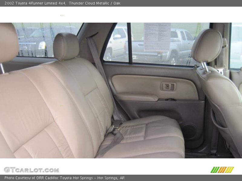 Thunder Cloud Metallic / Oak 2002 Toyota 4Runner Limited 4x4