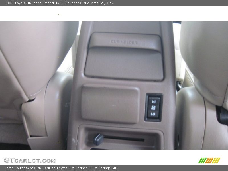 Thunder Cloud Metallic / Oak 2002 Toyota 4Runner Limited 4x4