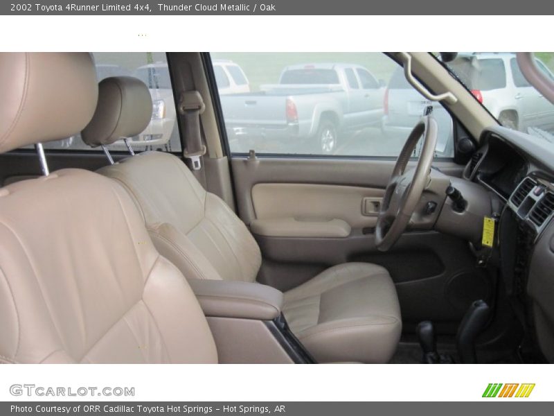 Thunder Cloud Metallic / Oak 2002 Toyota 4Runner Limited 4x4