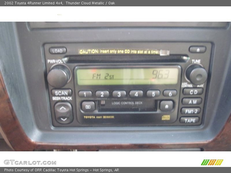 Thunder Cloud Metallic / Oak 2002 Toyota 4Runner Limited 4x4