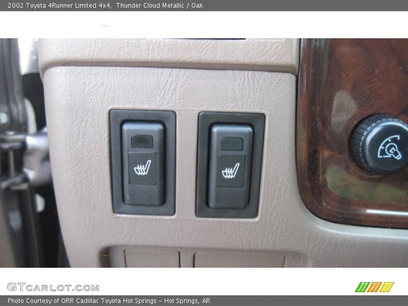 Thunder Cloud Metallic / Oak 2002 Toyota 4Runner Limited 4x4