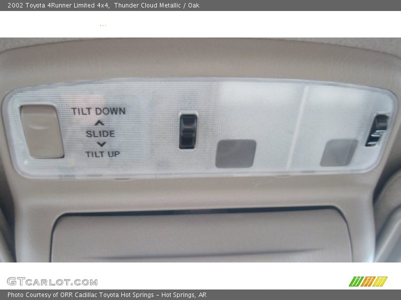 Thunder Cloud Metallic / Oak 2002 Toyota 4Runner Limited 4x4