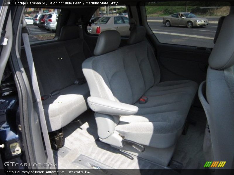 Midnight Blue Pearl / Medium Slate Gray 2005 Dodge Caravan SE