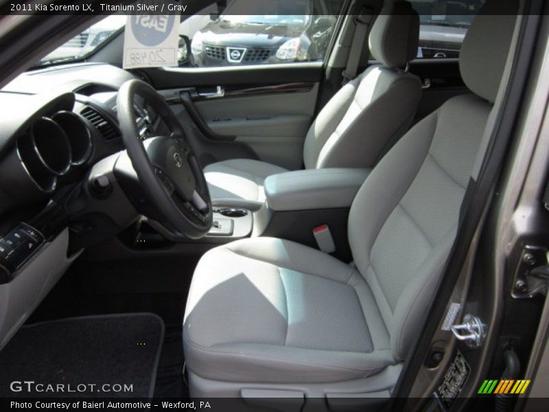 Titanium Silver / Gray 2011 Kia Sorento LX