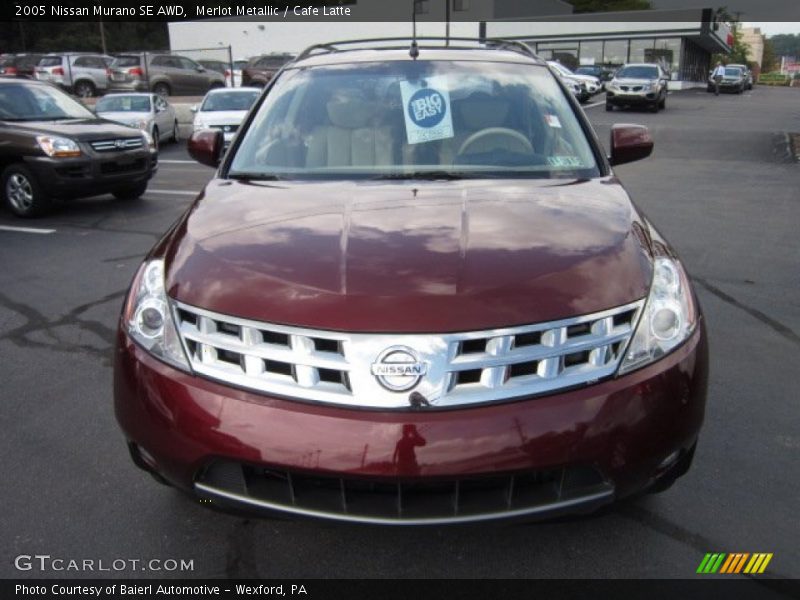 Merlot Metallic / Cafe Latte 2005 Nissan Murano SE AWD