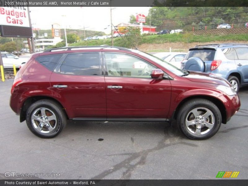 Merlot Metallic / Cafe Latte 2005 Nissan Murano SE AWD