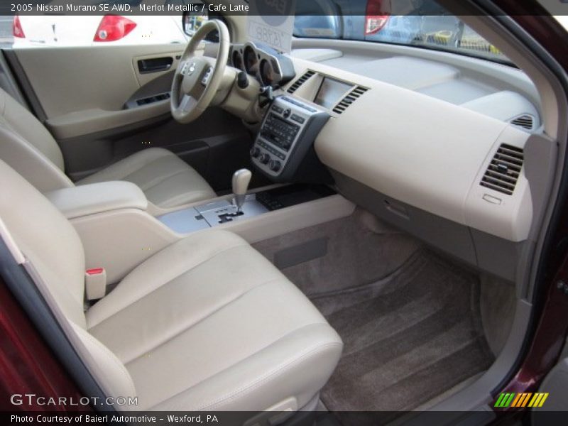 Merlot Metallic / Cafe Latte 2005 Nissan Murano SE AWD