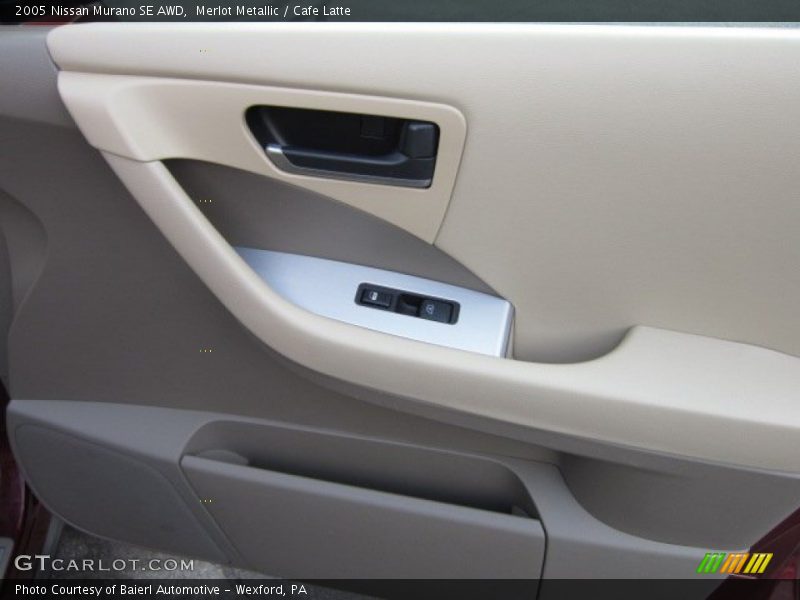 Merlot Metallic / Cafe Latte 2005 Nissan Murano SE AWD