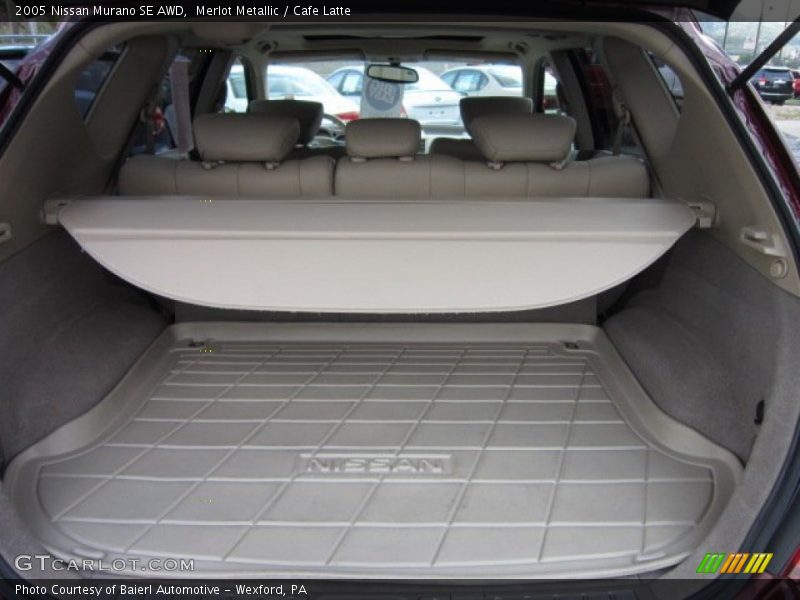 Merlot Metallic / Cafe Latte 2005 Nissan Murano SE AWD