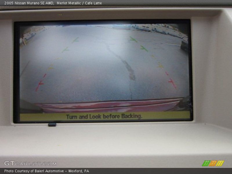 Merlot Metallic / Cafe Latte 2005 Nissan Murano SE AWD