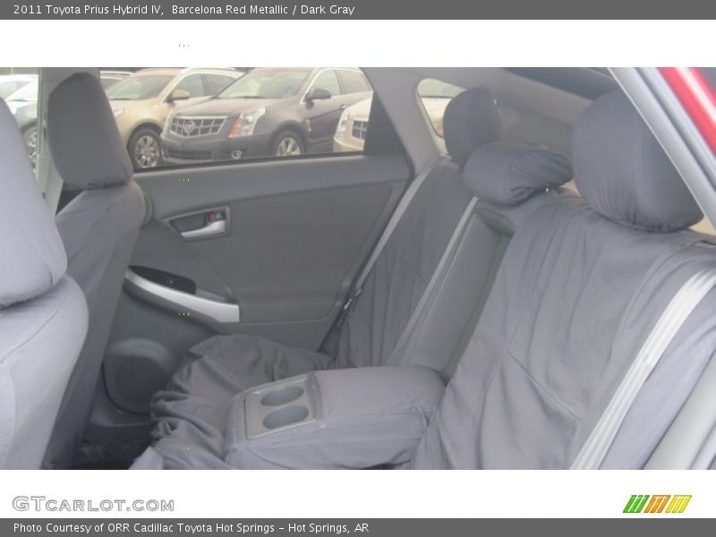 Barcelona Red Metallic / Dark Gray 2011 Toyota Prius Hybrid IV