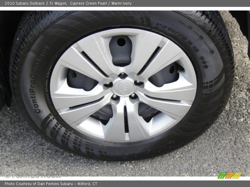  2010 Outback 2.5i Wagon Wheel