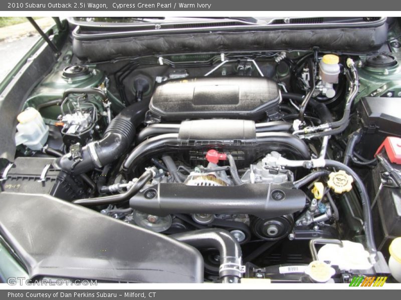  2010 Outback 2.5i Wagon Engine - 2.5 Liter DOHC 16-Valve VVT Flat 4 Cylinder