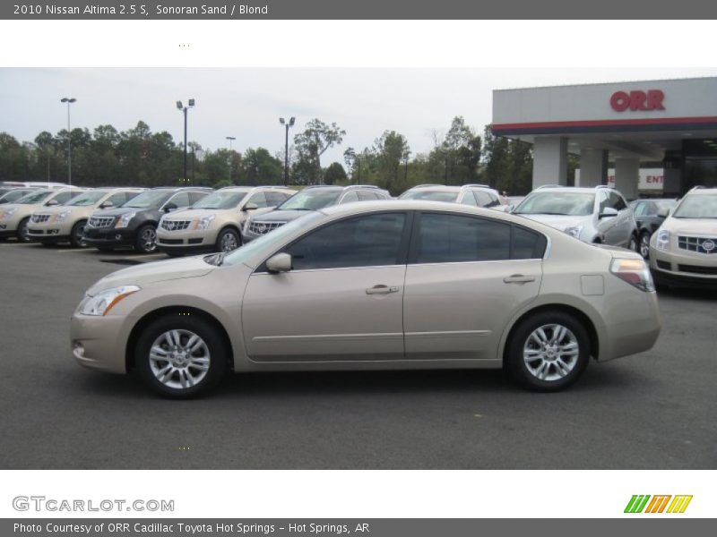 Sonoran Sand / Blond 2010 Nissan Altima 2.5 S