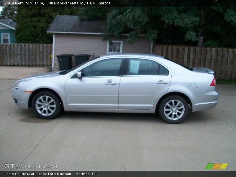  2009 Milan I4 Brilliant Silver Metallic