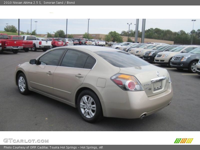Sonoran Sand / Blond 2010 Nissan Altima 2.5 S
