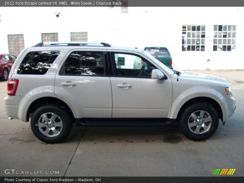 White Suede / Charcoal Black 2012 Ford Escape Limited V6 4WD