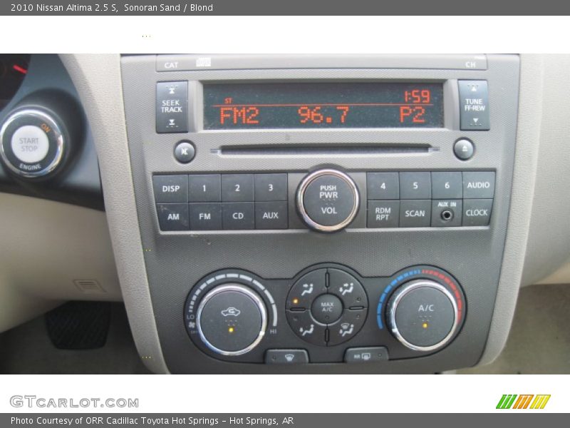 Sonoran Sand / Blond 2010 Nissan Altima 2.5 S